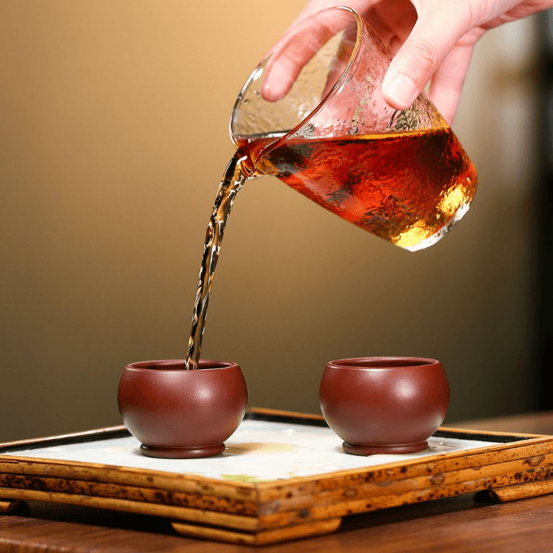 Yixing Zisha Tea Cup [Zi Zhu Ni 60ml] - YIQIN TEA HOUSE | yiqinteahouse.com | tea cup, teaware