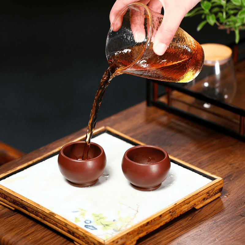 Yixing Zisha Tea Cup [Zi Zhu Ni 60ml] - YIQIN TEA HOUSE | yiqinteahouse.com | tea cup, teaware