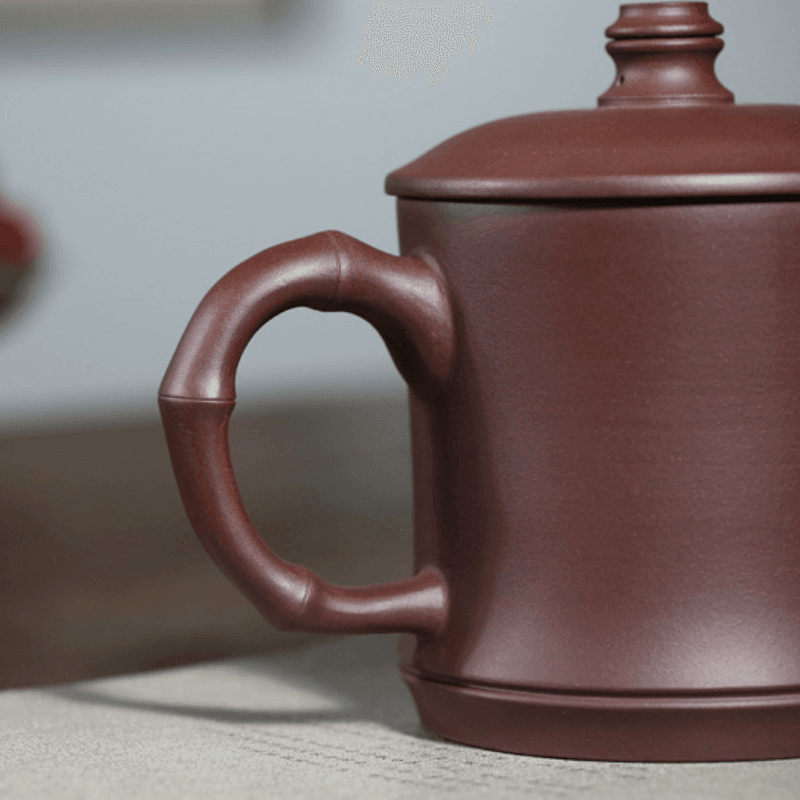 Yixing Zisha Tea Mug [3 Friends of Winter] 500ml - YIQIN TEA HOUSE | yiqinteahouse.com | tea mug, teaware