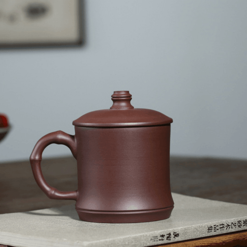 Yixing Zisha Tea Mug [3 Friends of Winter] 500ml - YIQIN TEA HOUSE | yiqinteahouse.com | tea mug, teaware