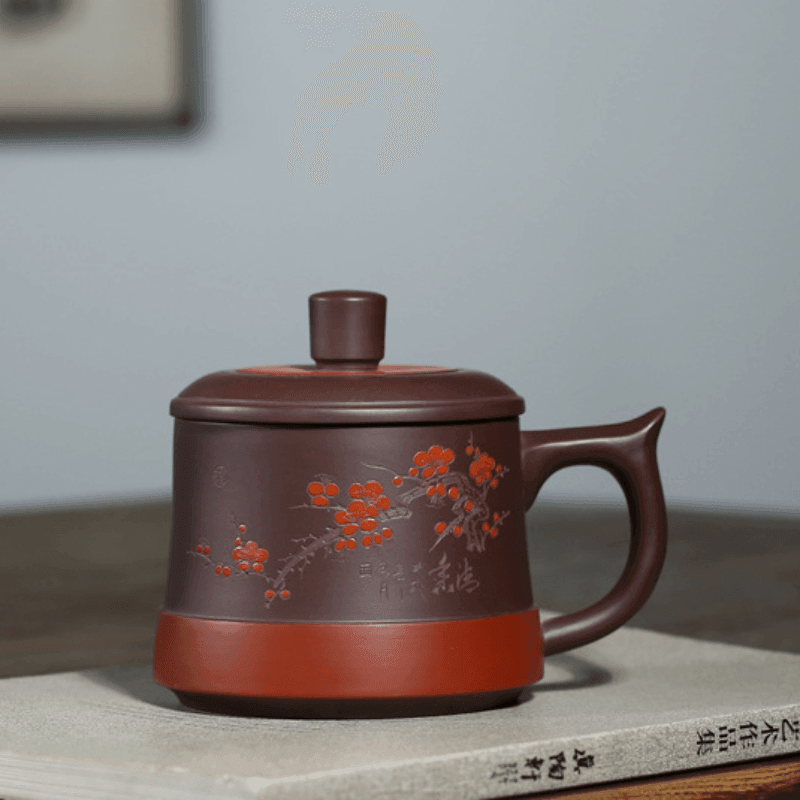 Yixing Zisha Tea Mug [Dark Fragrance] 450ml - YIQIN TEA HOUSE | yiqinteahouse.com | tea mug, teaware