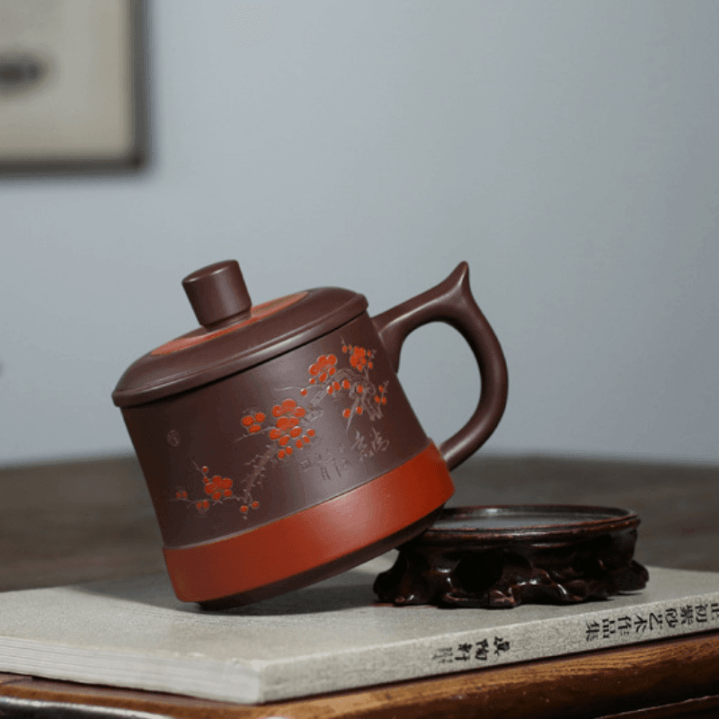 Yixing Zisha Tea Mug [Dark Fragrance] 450ml - YIQIN TEA HOUSE | yiqinteahouse.com | tea mug, teaware