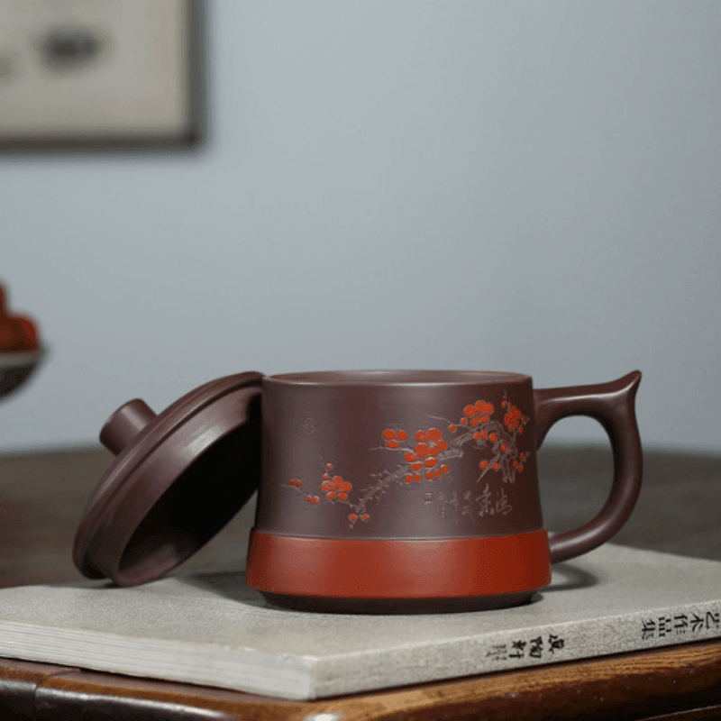 Yixing Zisha Tea Mug [Dark Fragrance] 450ml - YIQIN TEA HOUSE | yiqinteahouse.com | tea mug, teaware