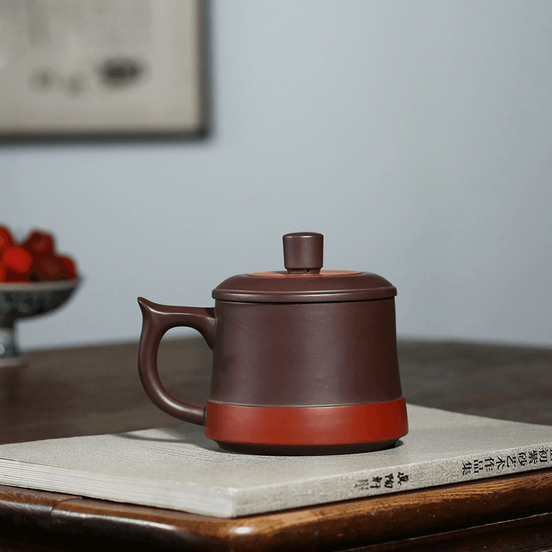 Yixing Zisha Tea Mug [Dark Fragrance] 450ml - YIQIN TEA HOUSE | yiqinteahouse.com | tea mug, teaware