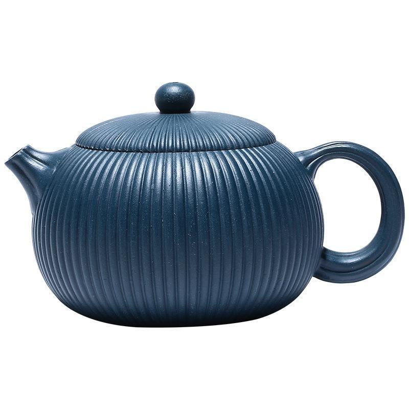 Yixing Zisha Teapot [Begonia Xishi] (Tian Qing Ni - 260ml) - YIQIN TEA HOUSE | yiqinteahouse.com | 200-300ml, teapot, teapot hot picks, teaware, zisha teapot