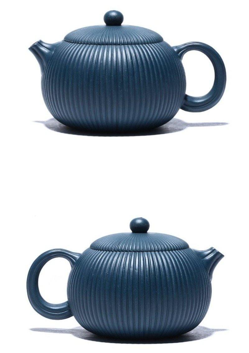 Yixing Zisha Teapot [Begonia Xishi] (Tian Qing Ni - 260ml) - YIQIN TEA HOUSE | yiqinteahouse.com | 200-300ml, teapot, teapot hot picks, teaware, zisha teapot