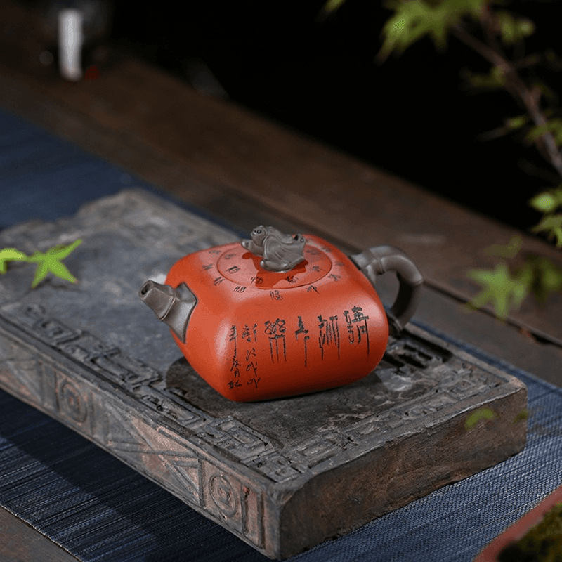 Yixing Zisha Teapot [Blessing Everywhere] (Qing Shui Ni - 380ml) - YIQIN TEA HOUSE | yiqinteahouse.com | >300ml, teapot, teaware, zisha teapot