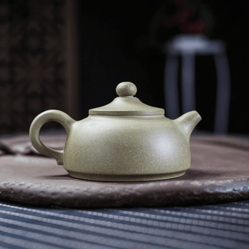 Yixing Zisha Teapot [Breeze] (Qing Duan Ni - 210ml) - YIQIN TEA HOUSE | yiqinteahouse.com | 200-300ml, teapot, teaware, zisha teapot