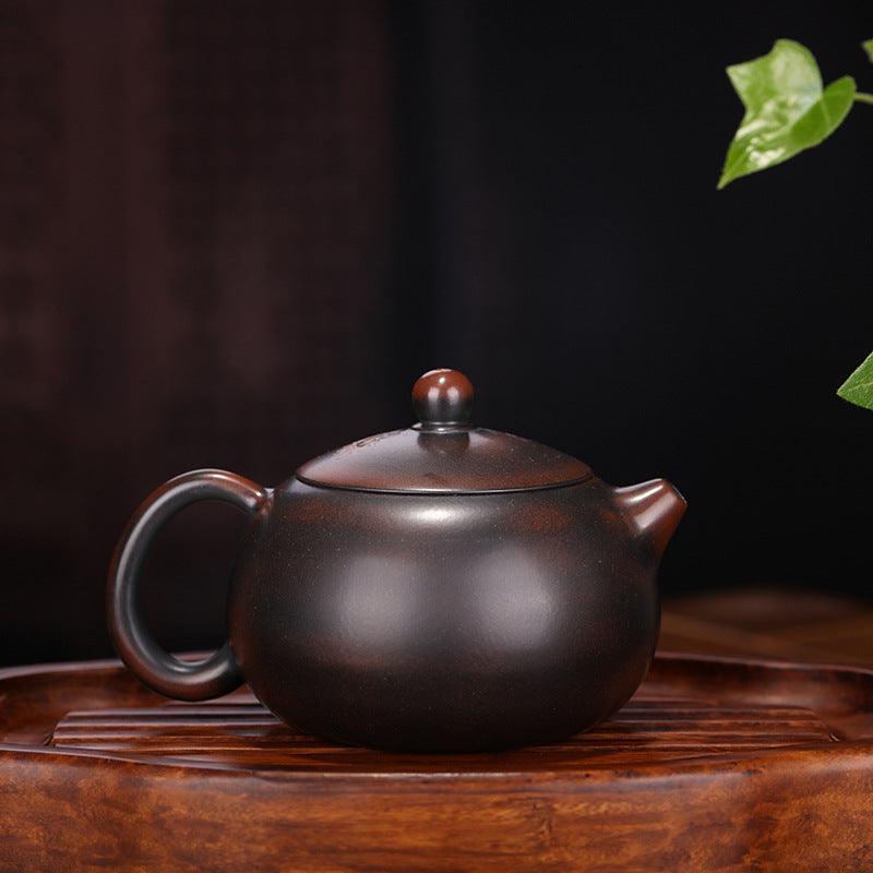 Yixing Zisha Teapot [Dragon Xishi] (Qinzhou Ni - 200ml) - YIQIN TEA HOUSE | yiqinteahouse.com | 200-300ml, teapot, teaware, zisha teapot