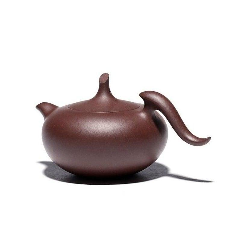 Yixing Zisha Teapot [Feihong Pot] (Zi Ni - 260ml) - YIQIN TEA HOUSE | yiqinteahouse.com | 200-300ml, teapot, teapot hot picks, teaware, zisha teapot