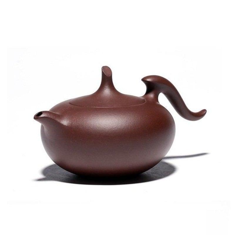 Yixing Zisha Teapot [Feihong Pot] (Zi Ni - 260ml) - YIQIN TEA HOUSE | yiqinteahouse.com | 200-300ml, teapot, teapot hot picks, teaware, zisha teapot