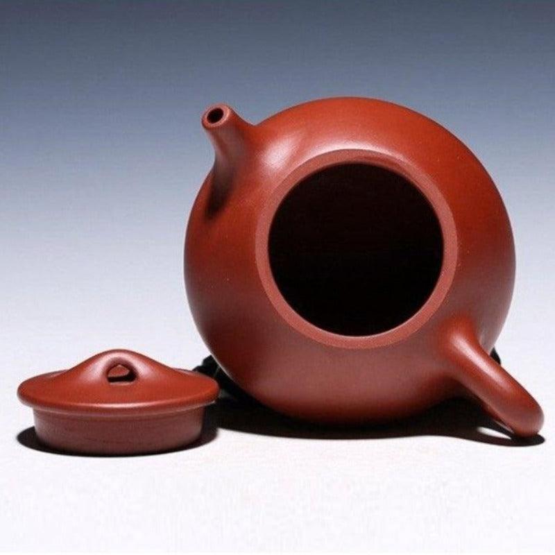 Yixing Zisha Teapot [Jingzhou Shi Piao] (Hei Jin Sha/Dahongpao - 240/210ml) - YIQIN TEA HOUSE | yiqinteahouse.com | 200-300ml, teapot, teapot hot picks, teaware, zisha teapot