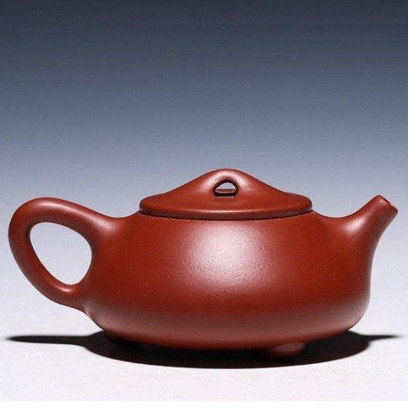 Yixing Zisha Teapot [Jingzhou Shi Piao] (Hei Jin Sha/Dahongpao - 240/210ml) - YIQIN TEA HOUSE | yiqinteahouse.com | 200-300ml, teapot, teapot hot picks, teaware, zisha teapot