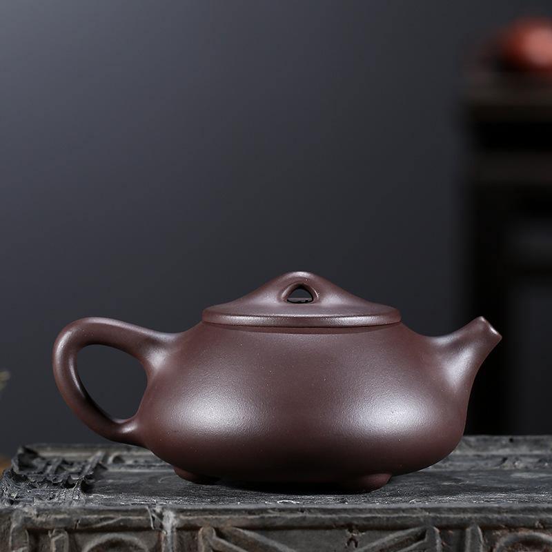 Yixing Zisha Teapot [Jingzhou Shi Piao] (Lao Zi Ni/Zi Ni - 270/240ml) - YIQIN TEA HOUSE | yiqinteahouse.com | 200-300ml, teapot, teaware, zisha teapot