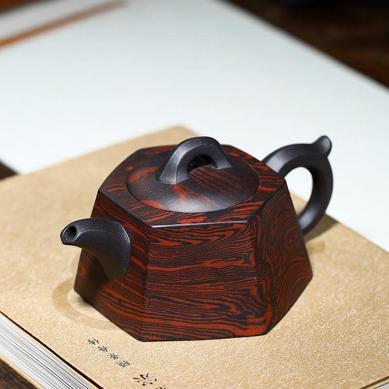 Yixing Zisha Teapot [Liufang Jing Lan] (Lao Zi Ni/Jiao Ni - 230ml) - YIQIN TEA HOUSE | yiqinteahouse.com | 200-300ml, teapot, teaware, zisha teapot