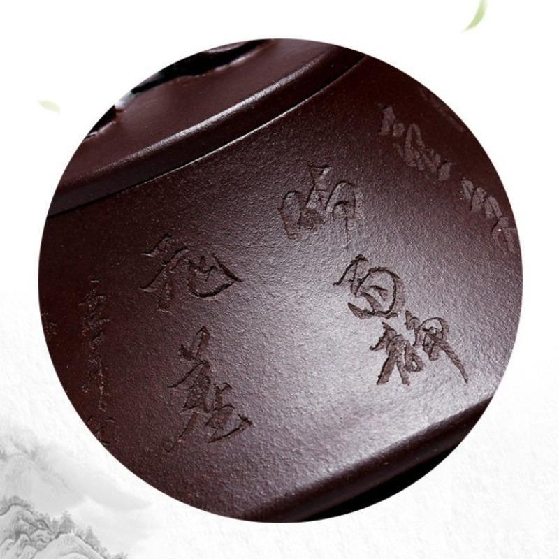 Yixing Zisha Teapot [Long Cheng Ruyi] (Lao Zi NI - 150ml) - YIQIN TEA HOUSE | yiqinteahouse.com | <200ml, teapot, teaware, zisha teapot