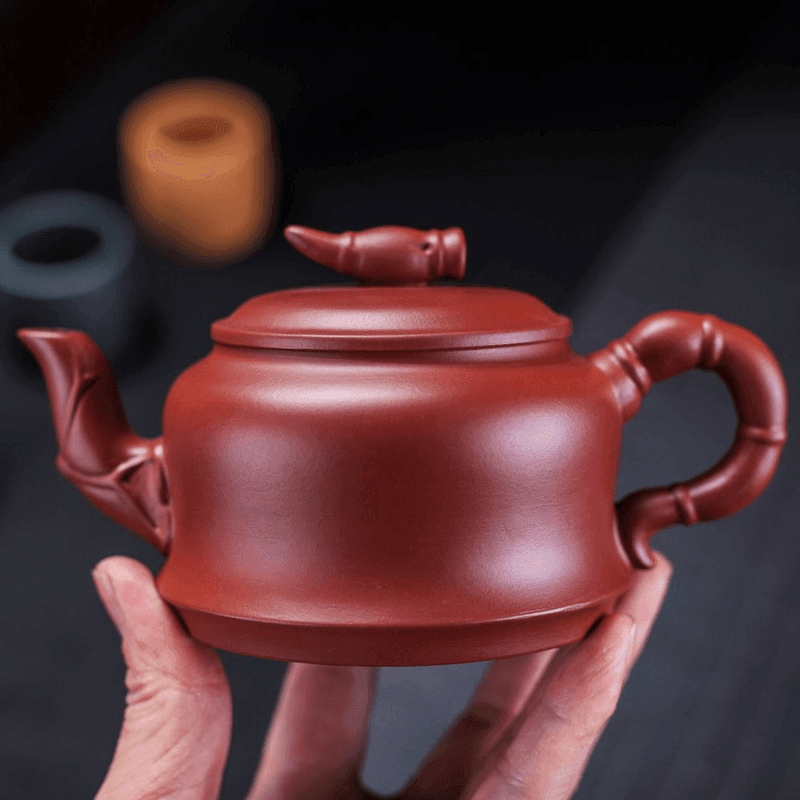 Yixing Zisha Teapot [Lucky Always] (Dahongpao - 260ml) - YIQIN TEA HOUSE | yiqinteahouse.com | 200-300ml, teapot, teaware, zisha teapot