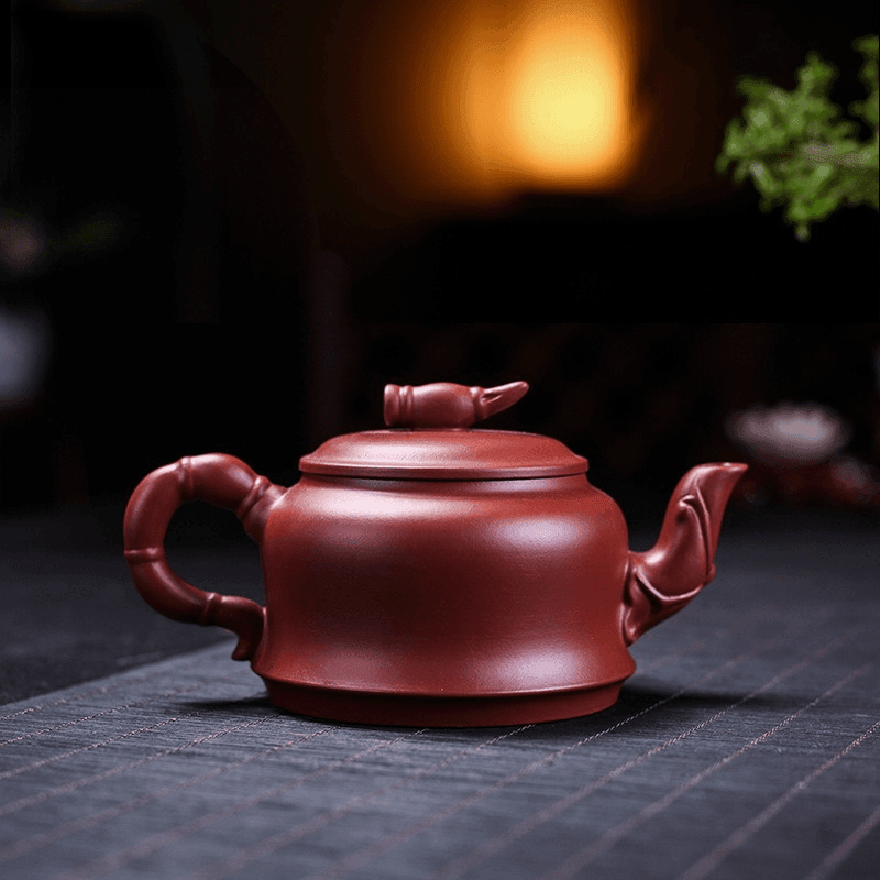 Yixing Zisha Teapot [Lucky Always] (Dahongpao - 260ml) - YIQIN TEA HOUSE | yiqinteahouse.com | 200-300ml, teapot, teaware, zisha teapot