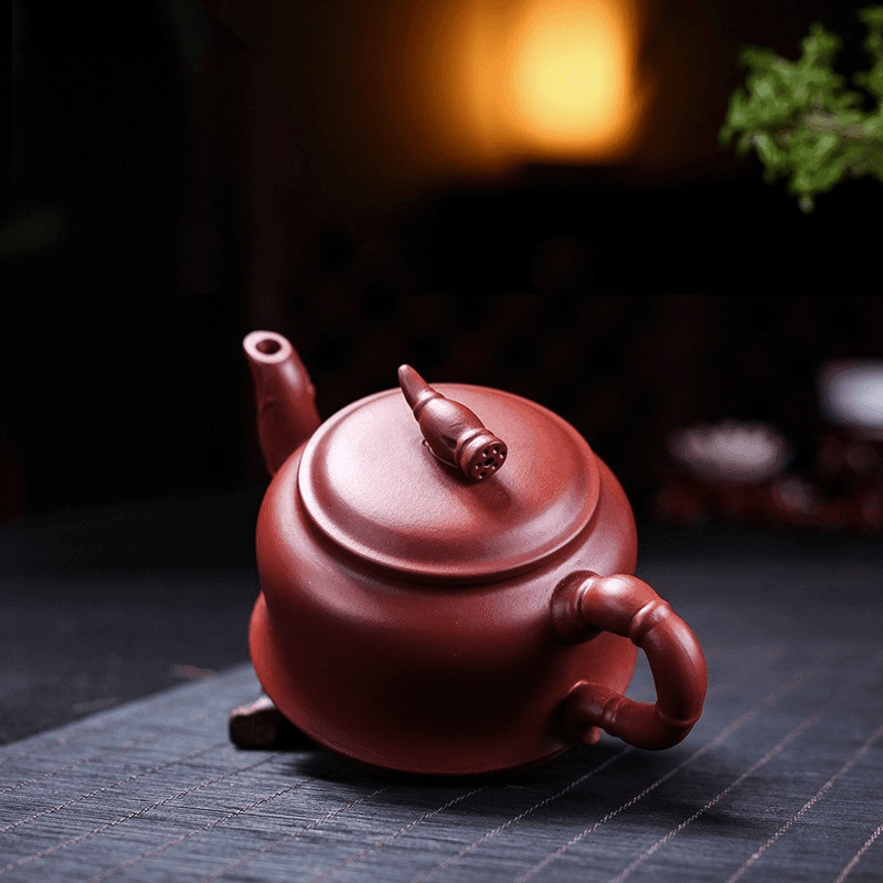 Yixing Zisha Teapot [Lucky Always] (Dahongpao - 260ml) - YIQIN TEA HOUSE | yiqinteahouse.com | 200-300ml, teapot, teaware, zisha teapot