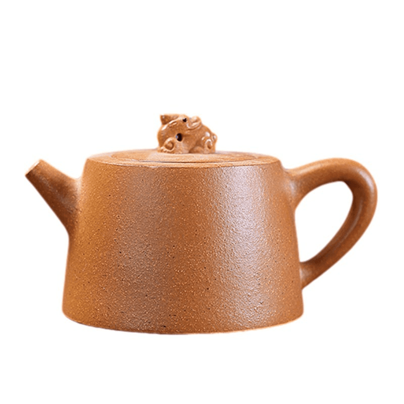 Yixing Zisha Teapot [Mascot] (Duan Ni - 240ml) - YIQIN TEA HOUSE | yiqinteahouse.com | 200-300ml, teapot, teaware, zisha teapot