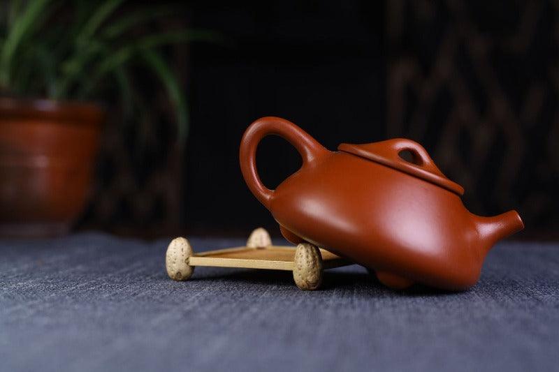 Yixing Zisha Teapot Set [Shi Piao] Set (Dahongpao - 200ml) - YIQIN TEA HOUSE | yiqinteahouse.com | 200-300ml, teapot, teaware, teaware set, zisha teapot