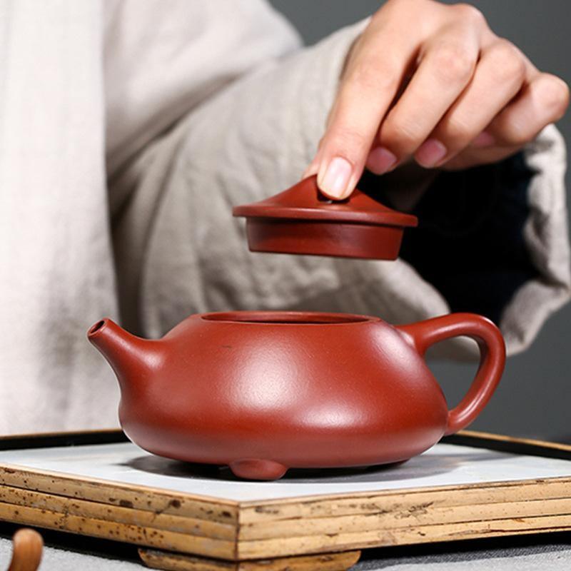 Yixing Zisha Teapot [Shi Piao] (Dahongpao - 220ml) - YIQIN TEA HOUSE | yiqinteahouse.com | 200-300ml, teapot, teaware, zisha teapot