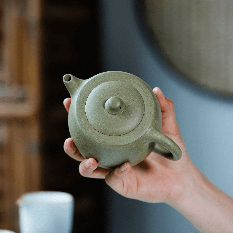 Yixing Zisha Teapot [Skyline] (Douqing Sha - 290ml) - YIQIN TEA HOUSE | yiqinteahouse.com | 200-300ml, teapot, teaware, zisha teapot