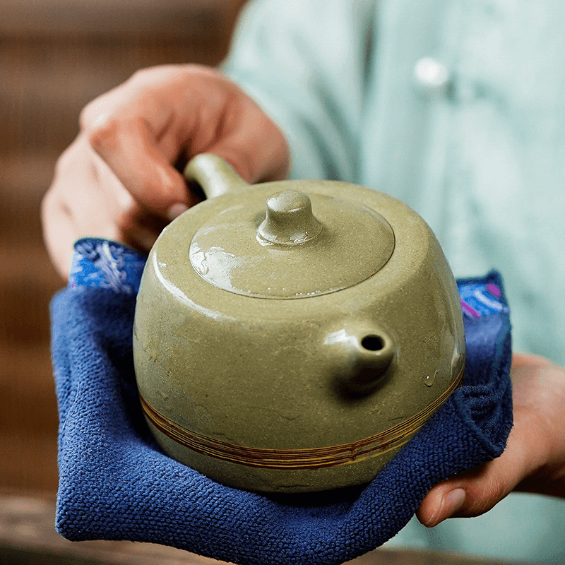 Yixing Zisha Teapot [Skyline] (Douqing Sha - 290ml) - YIQIN TEA HOUSE | yiqinteahouse.com | 200-300ml, teapot, teaware, zisha teapot