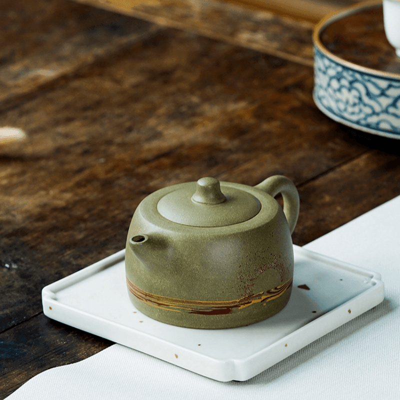 Yixing Zisha Teapot [Skyline] (Douqing Sha - 290ml) - YIQIN TEA HOUSE | yiqinteahouse.com | 200-300ml, teapot, teaware, zisha teapot