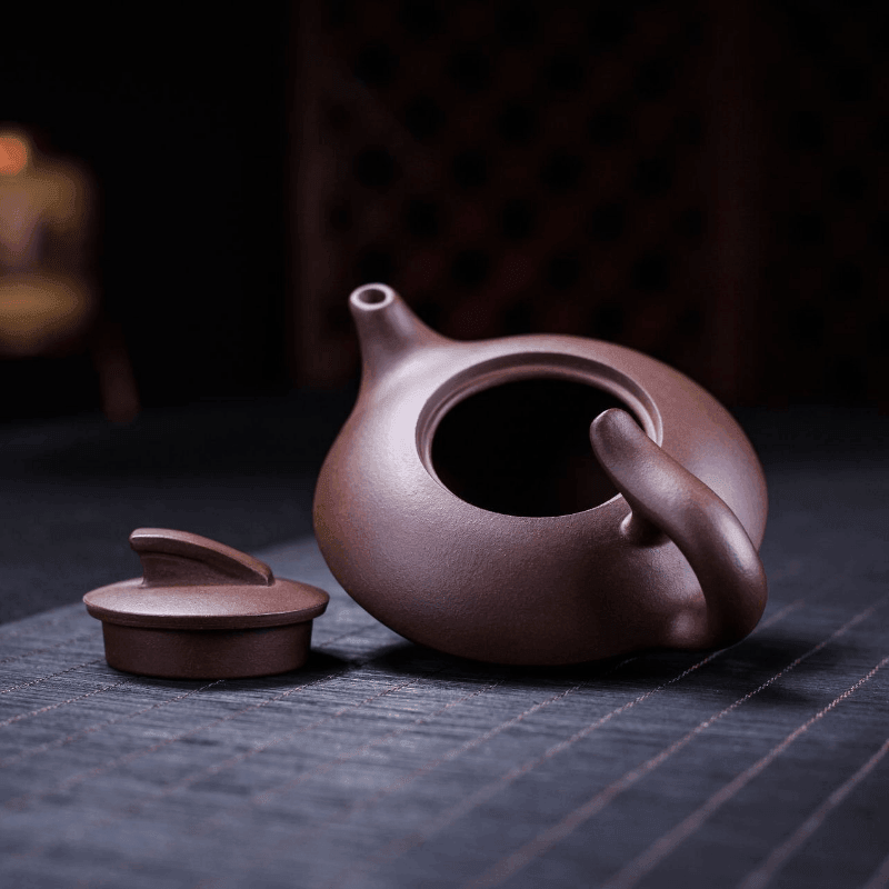 Yixing Zisha Teapot [Smooth & Fine] (Zi Ni - 240ml) - YIQIN TEA HOUSE | yiqinteahouse.com | 200-300ml, teapot, teapot hot picks, teaware, zisha teapot