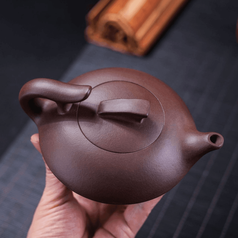 Yixing Zisha Teapot [Smooth & Fine] (Zi Ni - 240ml) - YIQIN TEA HOUSE | yiqinteahouse.com | 200-300ml, teapot, teapot hot picks, teaware, zisha teapot