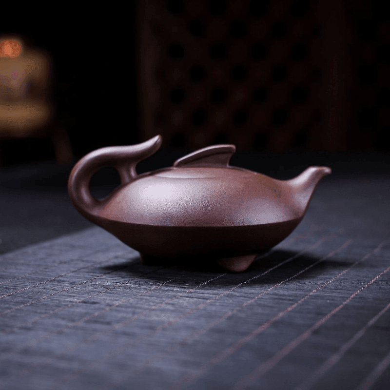 Yixing Zisha Teapot [Smooth & Fine] (Zi Ni - 240ml) - YIQIN TEA HOUSE | yiqinteahouse.com | 200-300ml, teapot, teapot hot picks, teaware, zisha teapot