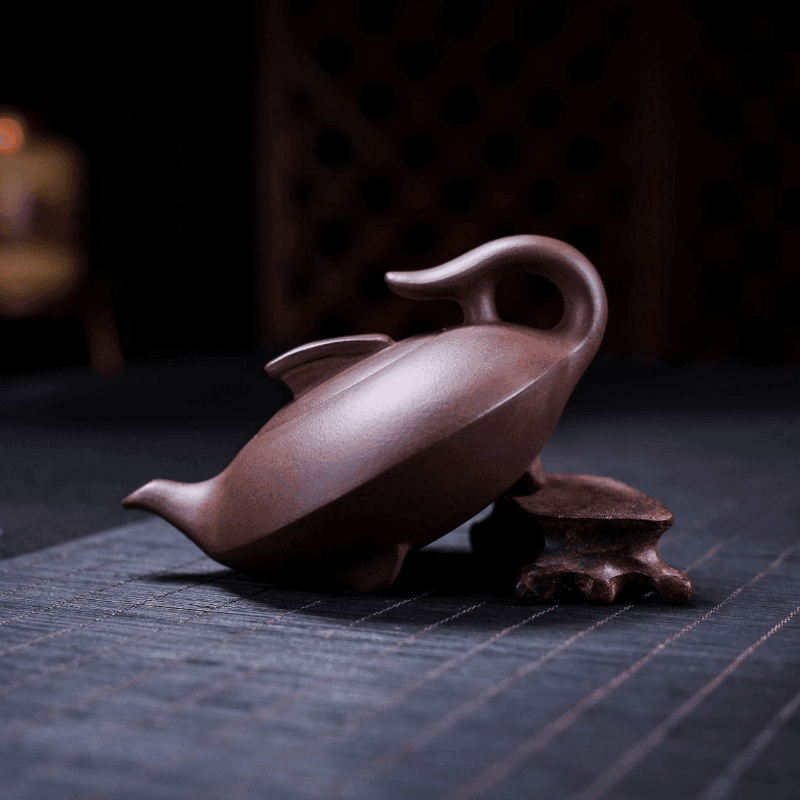 Yixing Zisha Teapot [Smooth & Fine] (Zi Ni - 240ml) - YIQIN TEA HOUSE | yiqinteahouse.com | 200-300ml, teapot, teapot hot picks, teaware, zisha teapot