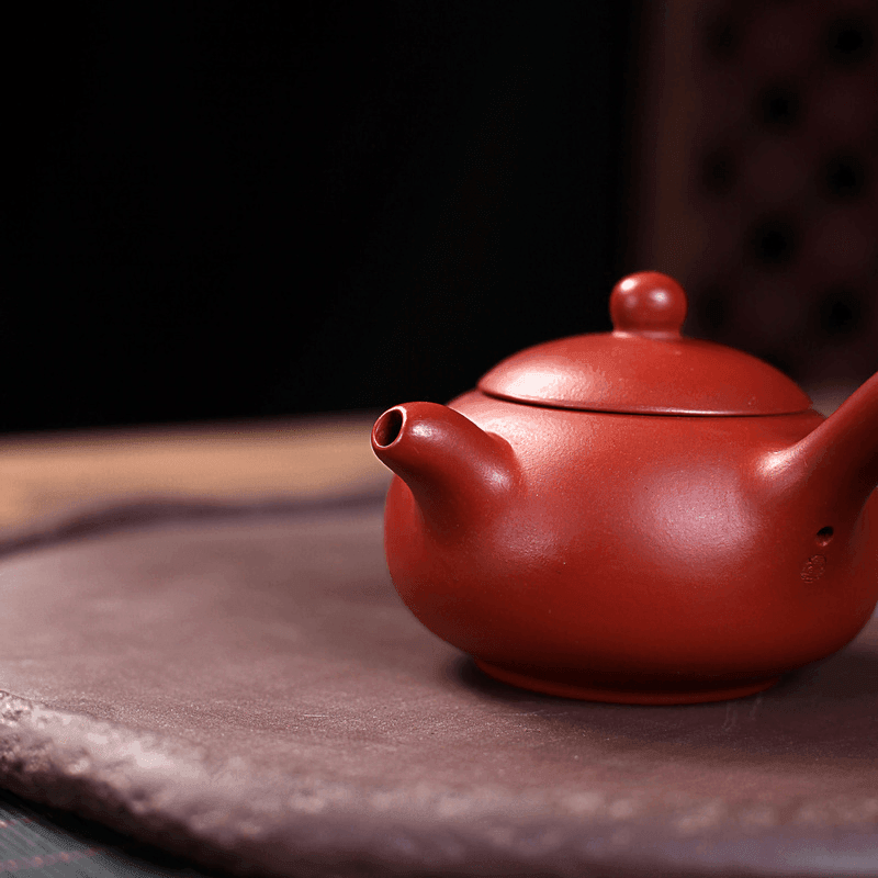 Yixing Zisha Teapot [Tang Yu Xishi] (Dahongpao - 200ml) - YIQIN TEA HOUSE | yiqinteahouse.com | 200-300ml, teapot, teaware, zisha teapot