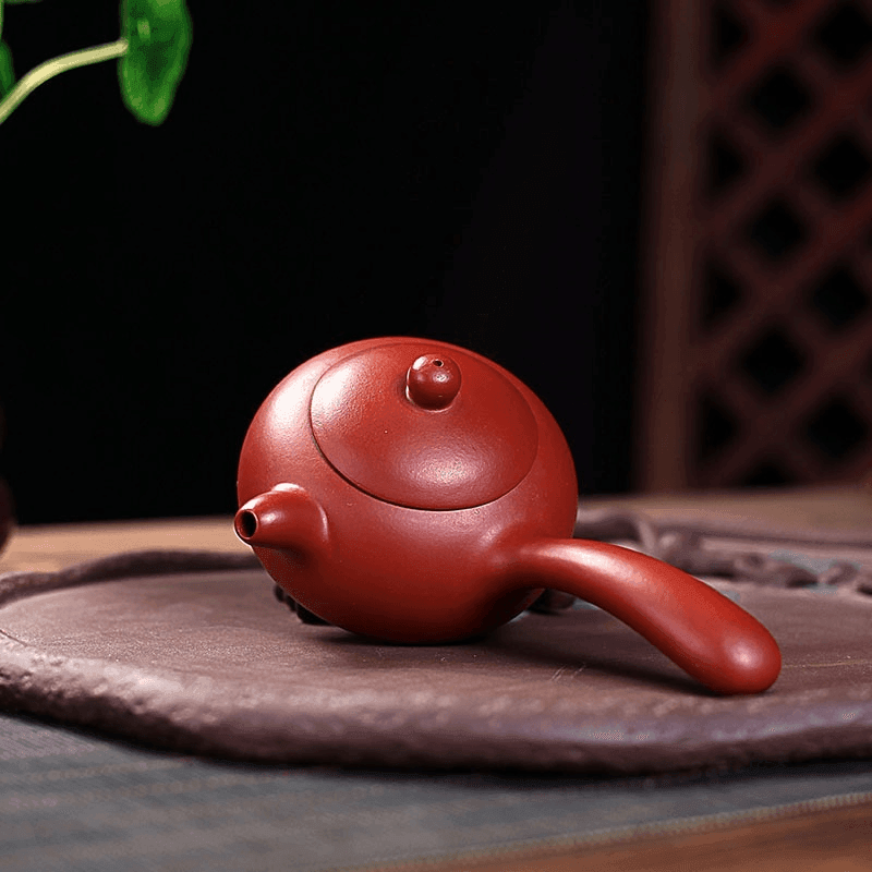 Yixing Zisha Teapot [Tang Yu Xishi] (Dahongpao - 200ml) - YIQIN TEA HOUSE | yiqinteahouse.com | 200-300ml, teapot, teaware, zisha teapot