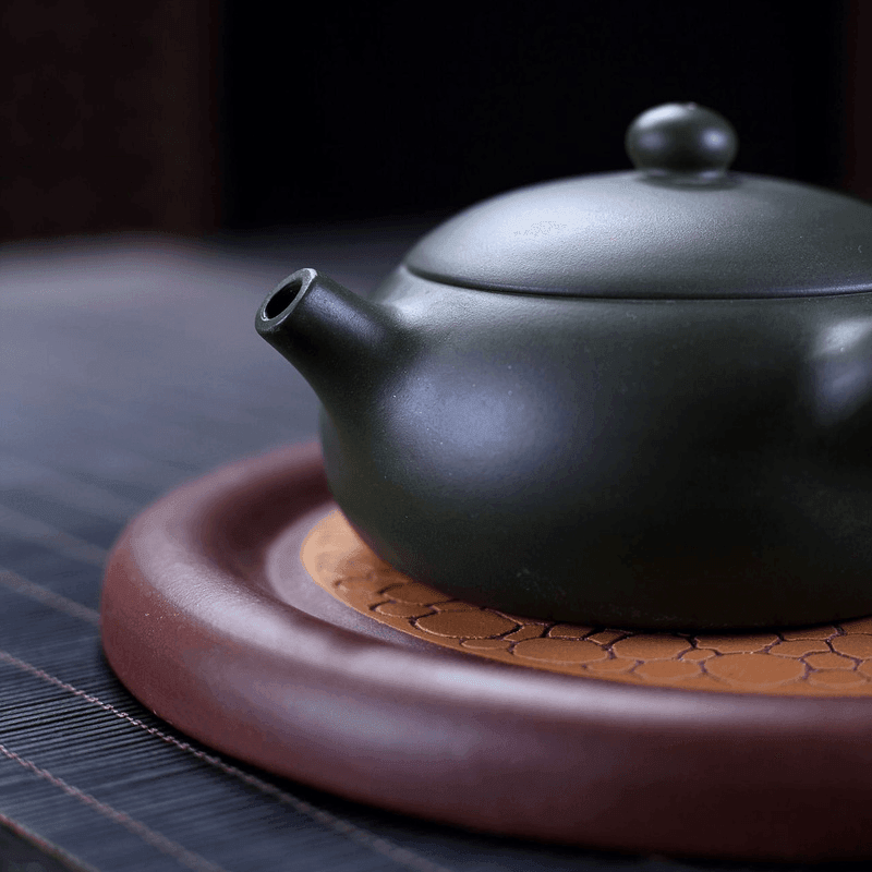 Yixing Zisha Teapot [Tangyu Xishi] (Lu Ni - 230ml) - YIQIN TEA HOUSE | yiqinteahouse.com | 200-300ml, teapot, teaware, zisha teapot