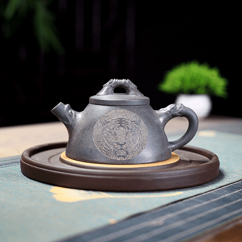 Yixing Zisha Teapot [The King] (Qing Duan Ni - 190ml) - YIQIN TEA HOUSE | yiqinteahouse.com | <200ml, teapot, teaware, zisha teapot