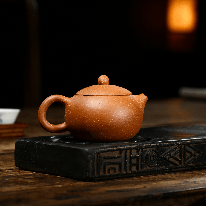 Yixing Zisha Teapot [Wu-Xishi] (Lao Duan Ni - 300ml) - YIQIN TEA HOUSE | yiqinteahouse.com | 200-300ml, new arrival, teapot, teaware, zisha teapot