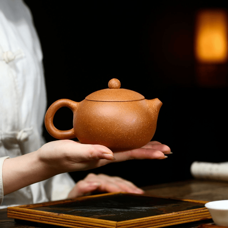 Yixing Zisha Teapot [Wu-Xishi] (Lao Duan Ni - 300ml) - YIQIN TEA HOUSE | yiqinteahouse.com | 200-300ml, new arrival, teapot, teaware, zisha teapot