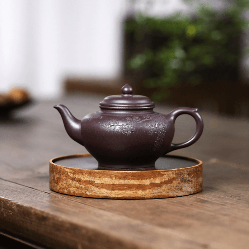 Yixing Zisha Teapot [Xiao Ying] (Lao Zi Ni - 260ml) - YIQIN TEA HOUSE | yiqinteahouse.com | 200-300ml, new arrival, teapot, teaware, zisha teapot