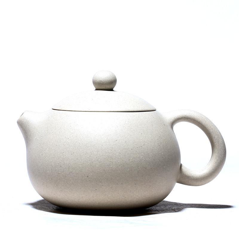 Yixing Zisha Teapot [Xishi Pot] (Bai Duan Ni - 280ml) - YIQIN TEA HOUSE | yiqinteahouse.com | 200-300ml, teapot, teaware, zisha teapot