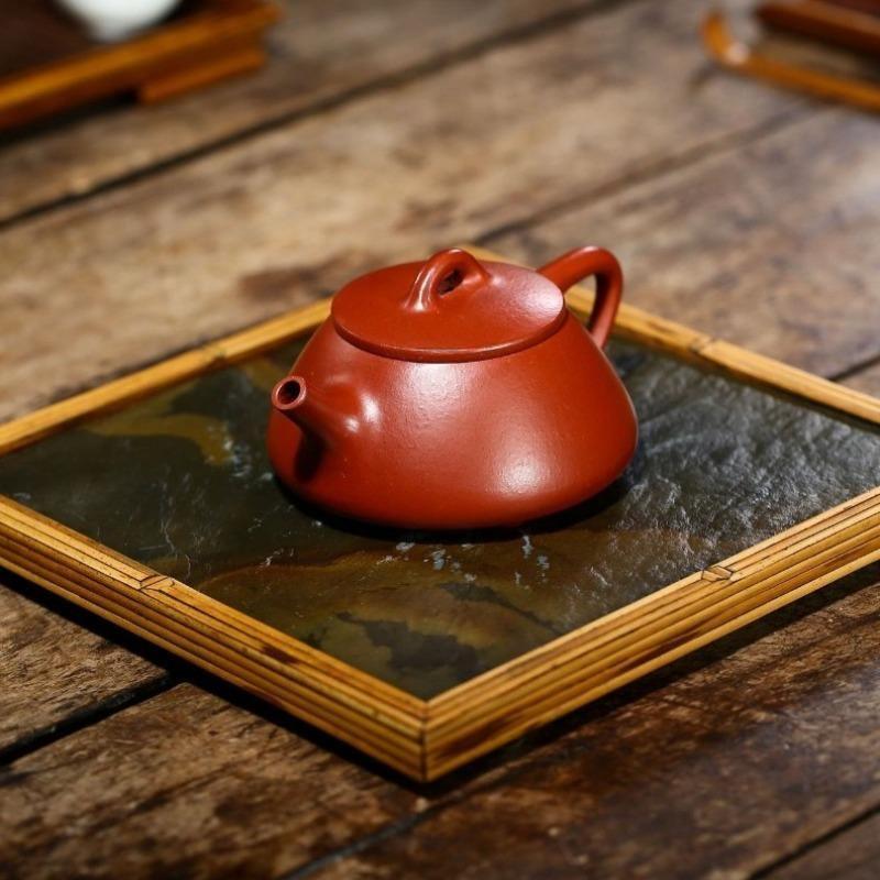 Yixing Zisha Teapot [Ziye Shi Piao] (Dahongpao - 200ml) - YIQIN TEA HOUSE | yiqinteahouse.com | 200-300ml, teapot, teaware, zisha teapot