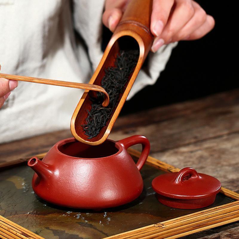 Yixing Zisha Teapot [Ziye Shi Piao] (Dahongpao - 200ml) - YIQIN TEA HOUSE | yiqinteahouse.com | 200-300ml, teapot, teaware, zisha teapot