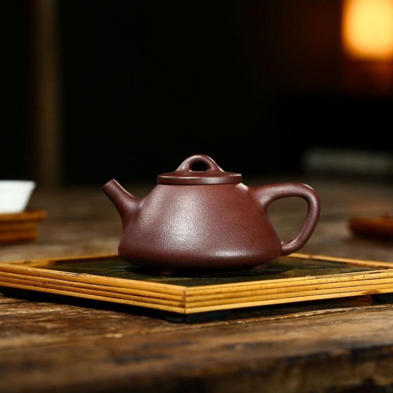 Yixing Zisha Teapot [Ziye Shi Piao] (Shi Hong - 240ml) - YIQIN TEA HOUSE | yiqinteahouse.com | 200-300ml, teapot, teaware, zisha teapot